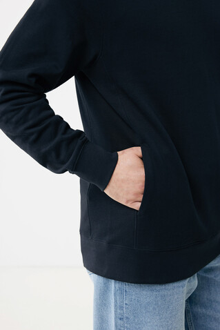 IQONIQ Yengo Hoodie mit Seitentaschen aus rec. Baumwolle schwarz bedrucken, Art.-Nr. T9405.001.XS IQONIQ Yengo Hoodie mit Seitentaschen aus rec. Baumwolle schwarz bedrucken, Art.-Nr. T9405.001.XS