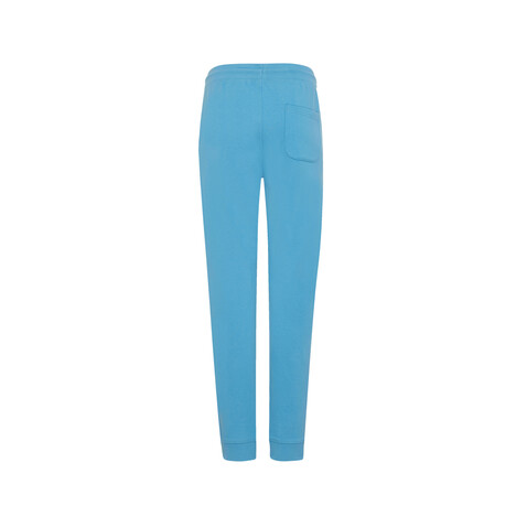 IQONIQ Cooper Jogger aus recycelter Baumwolle tranquil blue bedrucken, Art.-Nr. T9500.010.XL