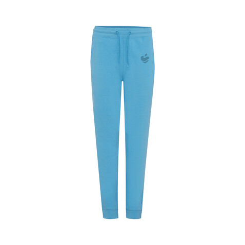 IQONIQ Cooper Jogger aus recycelter Baumwolle tranquil blue bedrucken, Art.-Nr. T9500.010.XL