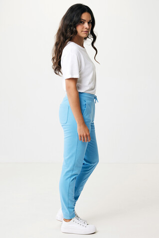 IQONIQ Cooper Jogger aus recycelter Baumwolle tranquil blue bedrucken, Art.-Nr. T9500.010.XL