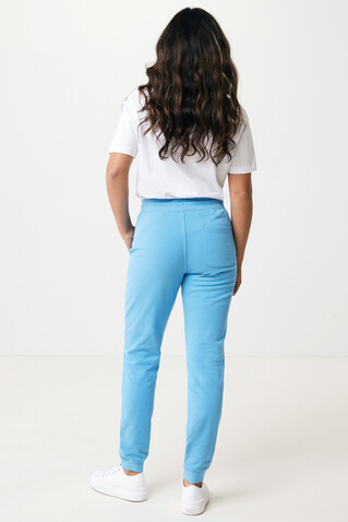 IQONIQ Cooper Jogger aus recycelter Baumwolle tranquil blue bedrucken, Art.-Nr. T9500.010.XL