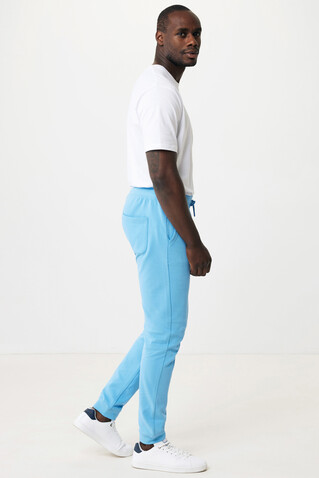 IQONIQ Cooper Jogger aus recycelter Baumwolle tranquil blue bedrucken, Art.-Nr. T9500.010.XL