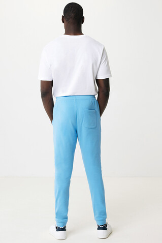 IQONIQ Cooper Jogger aus recycelter Baumwolle tranquil blue bedrucken, Art.-Nr. T9500.010.XL