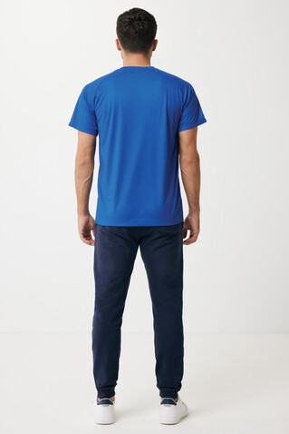IQONIQ Cooper Jogger aus recycelter Baumwolle navy blau bedrucken, Art.-Nr. T9500.002.XXXL