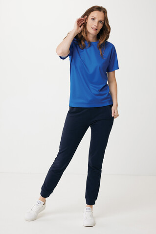 IQONIQ Cooper Jogger aus recycelter Baumwolle navy blau bedrucken, Art.-Nr. T9500.002.XXXL