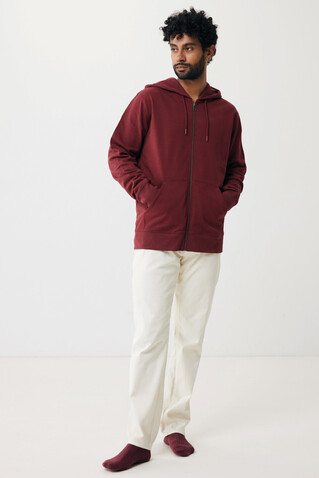 IQONIQ Abisko Zip-Kapuzenpullover aus recycelter Baumwolle burgunderrot bedrucken, Art.-Nr. T9600.007.XXL IQONIQ Abisko Zip-Kapuzenpullover aus recycelter Baumwolle burgunderrot bedrucken, Art.-Nr. T9600.007.XXL