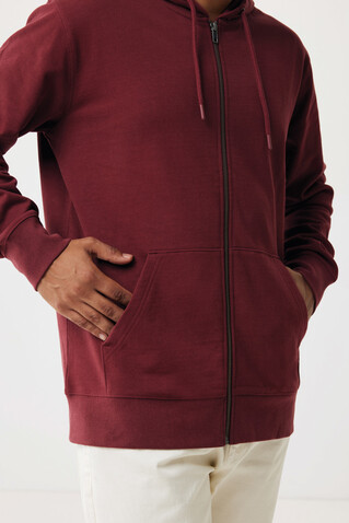 IQONIQ Abisko Zip-Kapuzenpullover aus recycelter Baumwolle burgunderrot bedrucken, Art.-Nr. T9600.007.XXL IQONIQ Abisko Zip-Kapuzenpullover aus recycelter Baumwolle burgunderrot bedrucken, Art.-Nr. T9600.007.XXL