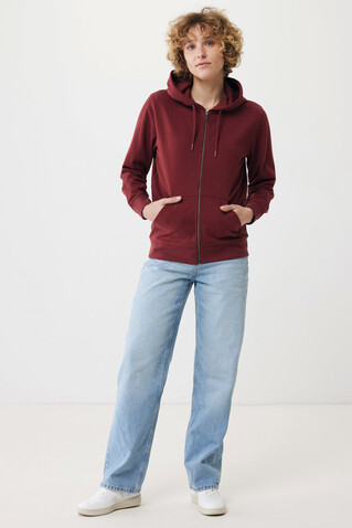 IQONIQ Abisko Zip-Kapuzenpullover aus recycelter Baumwolle burgunderrot bedrucken, Art.-Nr. T9600.007.XXL IQONIQ Abisko Zip-Kapuzenpullover aus recycelter Baumwolle burgunderrot bedrucken, Art.-Nr. T9600.007.XXL