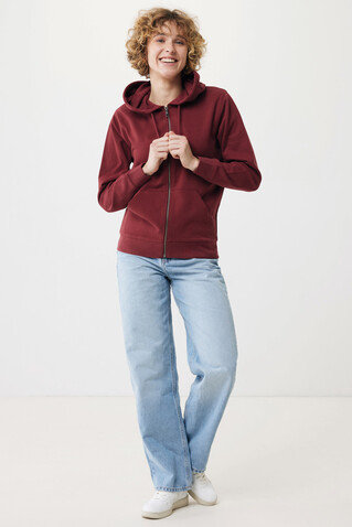 IQONIQ Abisko Zip-Kapuzenpullover aus recycelter Baumwolle burgunderrot bedrucken, Art.-Nr. T9600.007.XXL IQONIQ Abisko Zip-Kapuzenpullover aus recycelter Baumwolle burgunderrot bedrucken, Art.-Nr. T9600.007.XXL