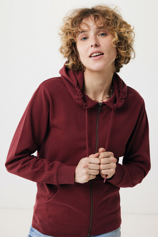 IQONIQ Abisko Zip-Kapuzenpullover aus recycelter Baumwolle burgunderrot bedrucken, Art.-Nr. T9600.007.XXL IQONIQ Abisko Zip-Kapuzenpullover aus recycelter Baumwolle burgunderrot bedrucken, Art.-Nr. T9600.007.XXL