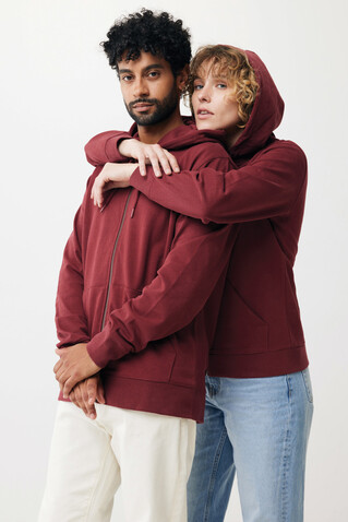 IQONIQ Abisko Zip-Kapuzenpullover aus recycelter Baumwolle burgunderrot bedrucken, Art.-Nr. T9600.007.XXL IQONIQ Abisko Zip-Kapuzenpullover aus recycelter Baumwolle burgunderrot bedrucken, Art.-Nr. T9600.007.XXL