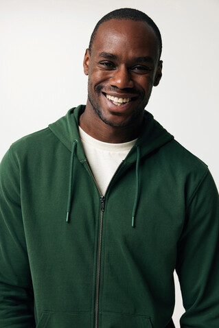 IQONIQ Abisko Zip-Kapuzenpullover aus recycelter Baumwolle forest green bedrucken, Art.-Nr. T9600.005.XXL IQONIQ Abisko Zip-Kapuzenpullover aus recycelter Baumwolle forest green bedrucken, Art.-Nr. T9600.005.XXL