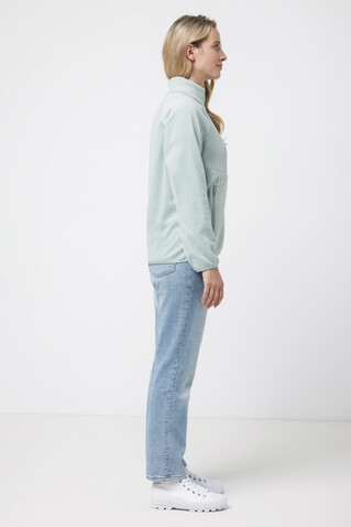 IQONIQ Talung Mikrofleece Jacke aus recyceltem Polyester Iceberg green bedrucken, Art.-Nr. T9603.023.L
