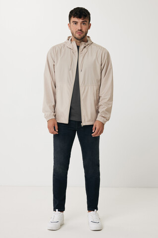 IQONIQ Logan Lightweight Jacke aus recyceltem Polyester beige bedrucken, Art.-Nr. T9701.030.M IQONIQ Logan Lightweight Jacke aus recyceltem Polyester beige bedrucken, Art.-Nr. T9701.030.M