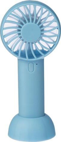 Handventilator Oren | Wiederaufladbar | 600 mAh – Hellblau bedrucken, Art.-Nr. 018999999_1202839