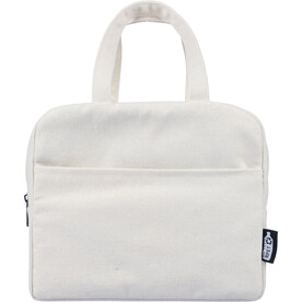 Recycelte Kühltasche aus Polycotton (330 g/m²) Elowen – beige bedrucken, Art.-Nr. 357999999_1204071