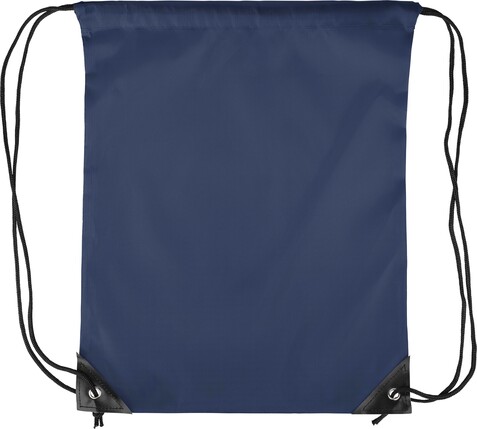210D Polyester Kordelzug Rucksack Isolde – Blau bedrucken, Art.-Nr. 005999999_1204075
