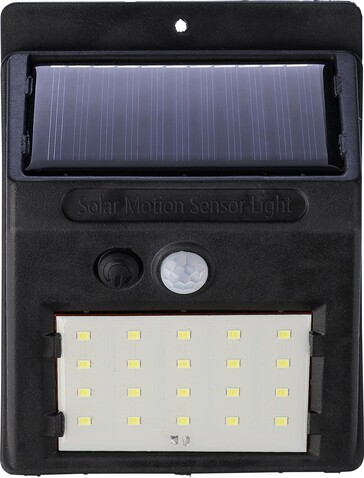 PP-Solarstromleuchte Briony – Schwarz bedrucken, Art.-Nr. 001999999_1204134