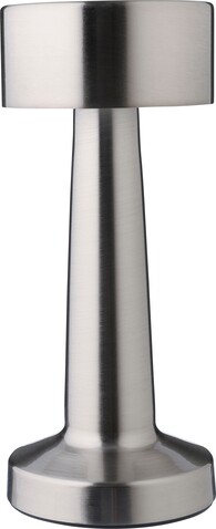 Metall-Tischleuchte Fiorella – Silber bedrucken, Art.-Nr. 032999999_1204260
