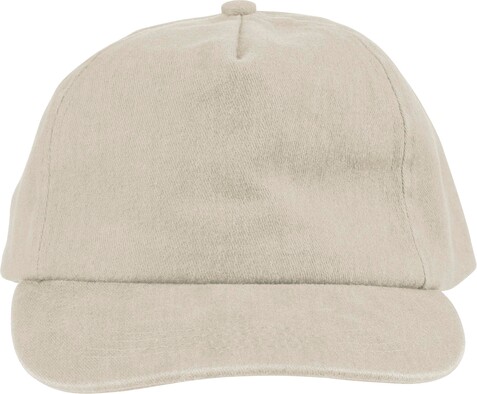 Cap Liora | Baumwolle | Washed – beige bedrucken, Art.-Nr. 357999999_1207915