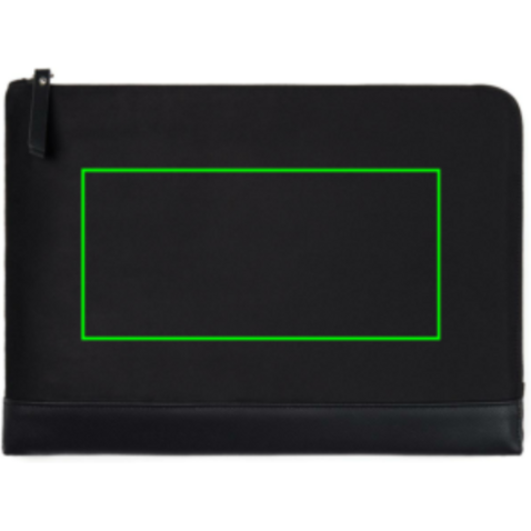 VINGA Marlow 16" Laptop Sleeve aus RCS recyceltem Polyester schwarz bedrucken, Art.-Nr. V7880701 VINGA Marlow 16" Laptop Sleeve aus RCS recyceltem Polyester schwarz bedrucken, Art.-Nr. V7880701