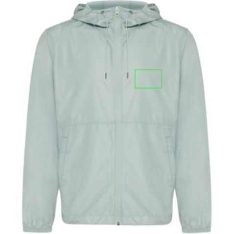 IQONIQ Logan Lightweight Jacke aus recyceltem Polyester Iceberg green bedrucken, Art.-Nr. T9701.023.XXL