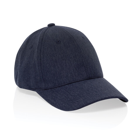 Milo AWARE™ 6-Panel-Heather-Kappe navy blau bedrucken, Art.-Nr. P453.0925 Milo AWARE™ 6-Panel-Heather-Kappe navy blau bedrucken, Art.-Nr. P453.0925