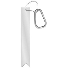 RFX™ H-9 leichter, reflektierender PVC-Anhänger mit Karabiner, weiss bedrucken, Art.-Nr. 1PR13201 RFX™ H-9 leichter, reflektierender PVC-Anhänger mit Karabiner, weiss bedrucken, Art.-Nr. 1PR13201