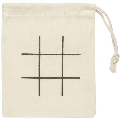 Whorl Tic-Tac-Toe Spiel aus Holz, natur bedrucken, Art.-Nr. 10461106