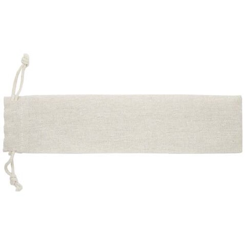 Root 5-teiliges Besteckset aus Edelstahl und Buchenholz, natur bedrucken, Art.-Nr. 11341406