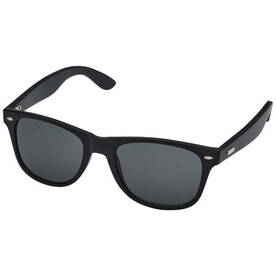 Arlo Bambus Sonnenbrille mit schwarzer Beschichtung, schwarz bedrucken, Art.-Nr. 12705490 Arlo Bambus Sonnenbrille mit schwarzer Beschichtung, schwarz bedrucken, Art.-Nr. 12705490