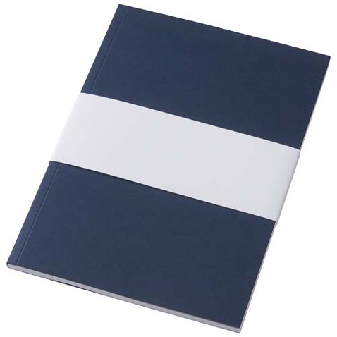 Novella Austen A5 Softcover Notizbuch – 50 Blatt, blau bedrucken, Art.-Nr. 21024352