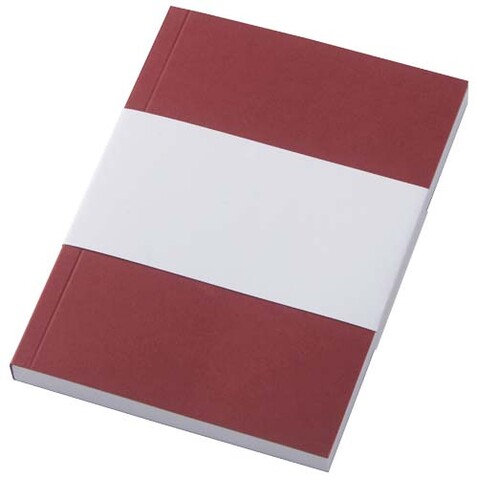 Novella Austen A6 Softcover Notizbuch – 100 Blatt, rot bedrucken, Art.-Nr. 21024421