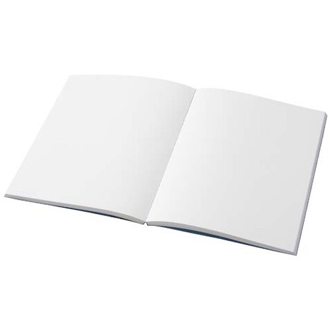 Novella Austen A5 Softcover Notizbuch aus Recyclingmaterial – 100 Blatt, blau bedrucken, Art.-Nr. 21024852 Novella Austen A5 Softcover Notizbuch aus Recyclingmaterial – 100 Blatt, blau bedrucken, Art.-Nr. 21024852