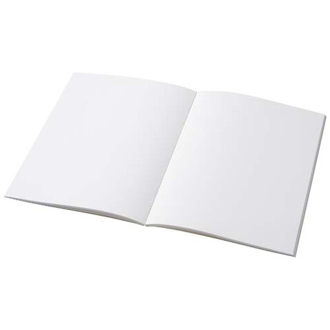 Novella Austen A5 Softcover Notizbuch aus Recyclingmaterial – 50 Blatt, elfenbeinweiß bedrucken, Art.-Nr. 21024902