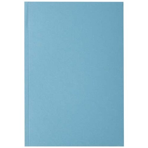 Novella Austen A5 Softcover Notizbuch aus Recyclingmaterial – 50 Blatt, blau bedrucken, Art.-Nr. 21024952