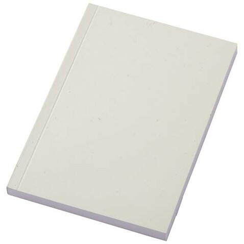 Novella Austen A6 Softcover Notizbuch aus Recyclingmaterial – 100 Blatt, elfenbeinweiß bedrucken, Art.-Nr. 21026202