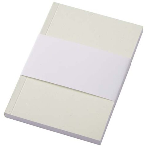Novella Austen A6 Softcover Notizbuch aus Recyclingmaterial – 100 Blatt, elfenbeinweiß bedrucken, Art.-Nr. 21026202