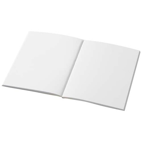 Novella Austen A6 Softcover Notizbuch aus Recyclingmaterial – 50 Blatt, elfenbeinweiß bedrucken, Art.-Nr. 21026302