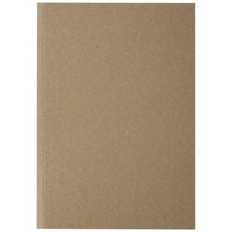 Novella Austen A5 Softcover Notizbuch aus recyceltem Kraftpapier – 100 Blatt, natur bedrucken, Art.-Nr. 21026406