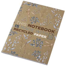 Novella Austen A5 Softcover Notizbuch aus recyceltem Kraftpapier – 50 Blatt, natur bedrucken, Art.-Nr. 21026506 Novella Austen A5 Softcover Notizbuch aus recyceltem Kraftpapier – 50 Blatt, natur bedrucken, Art.-Nr. 21026506