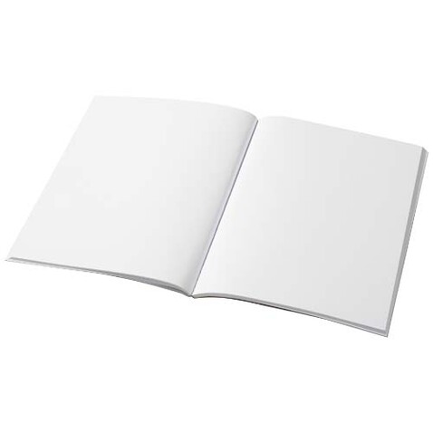 Novella Austen A5 Softcover Notizbuch aus recyceltem Kraftpapier – 50 Blatt, natur bedrucken, Art.-Nr. 21026506