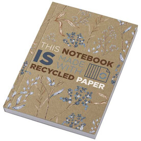 Novella Austen A6 Softcover Notizbuch aus recyceltem Kraftpapier – 100 Blatt, natur bedrucken, Art.-Nr. 21026606 Novella Austen A6 Softcover Notizbuch aus recyceltem Kraftpapier – 100 Blatt, natur bedrucken, Art.-Nr. 21026606