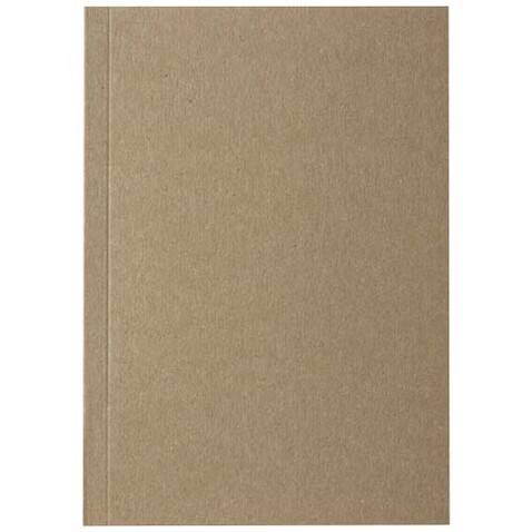 Novella Austen A6 Softcover Notizbuch aus recyceltem Kraftpapier – 100 Blatt, natur bedrucken, Art.-Nr. 21026606