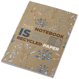 Novella Austen A6 Softcover Notizbuch aus recyceltem Kraftpapier – 50 Blatt, natur bedrucken, Art.-Nr. 21026706 Novella Austen A6 Softcover Notizbuch aus recyceltem Kraftpapier – 50 Blatt, natur bedrucken, Art.-Nr. 21026706