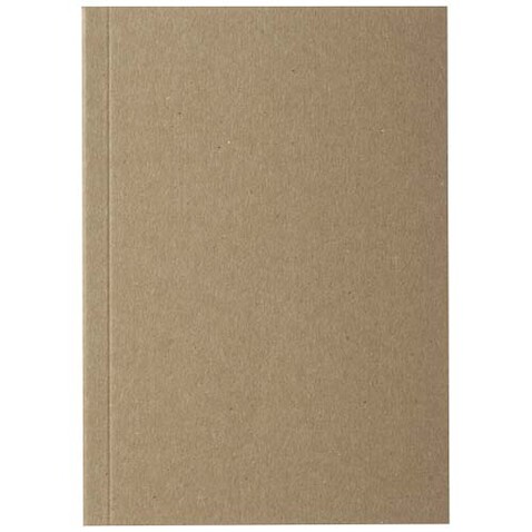 Novella Austen A6 Softcover Notizbuch aus recyceltem Kraftpapier – 50 Blatt, natur bedrucken, Art.-Nr. 21026706