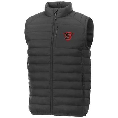 Pallas recycelter wattierter Bodywarmer für Herren, storm grey bedrucken, Art.-Nr. 39437821 Pallas recycelter wattierter Bodywarmer für Herren, storm grey bedrucken, Art.-Nr. 39437821