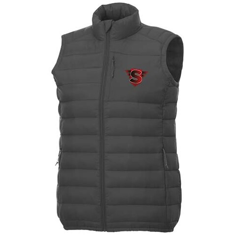 Pallas recycelter wattierter Bodywarmer für Damen, storm grey bedrucken, Art.-Nr. 39438825