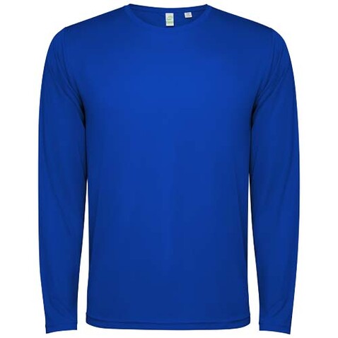 Estoril Langarm-Shirt für Kinder, royalblau bedrucken, Art.-Nr. K04324TD