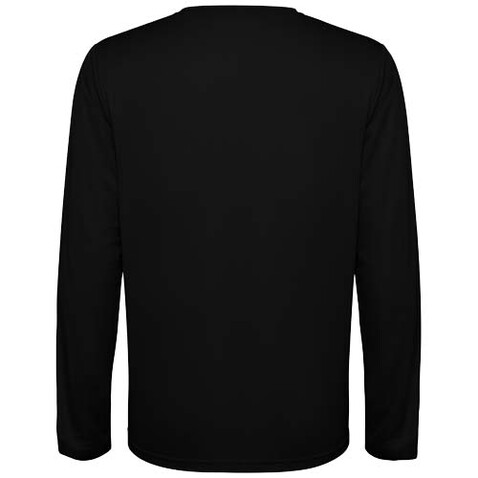 Estoril Langarm-Shirt Unisex, schwarz bedrucken, Art.-Nr. R04323O6